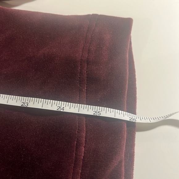 Nautica Velour Brown Quarter -Zip Pullover Sz M Mens - Picture 10 of 10